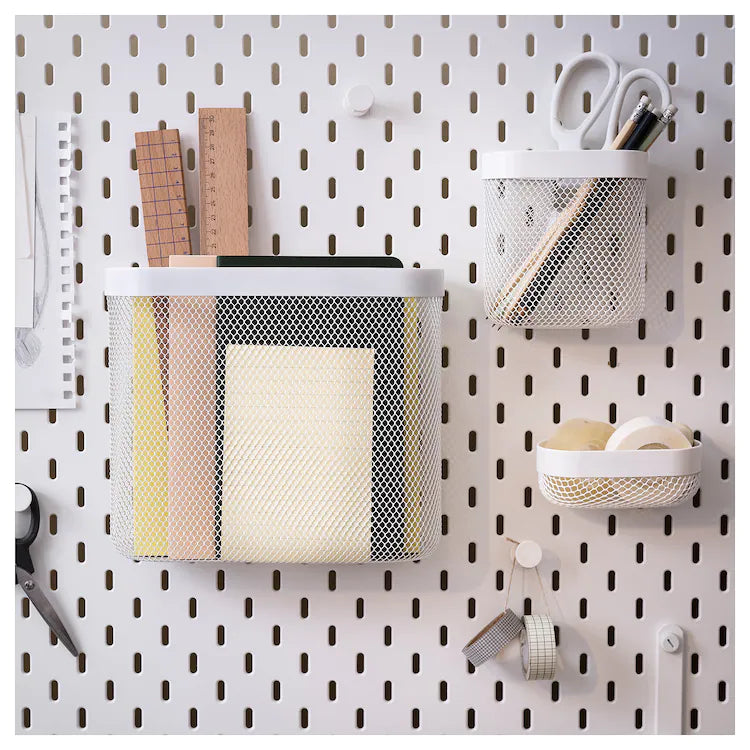 Set de 3 Canastas Blanco